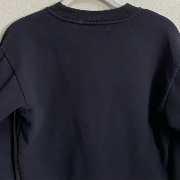 Everlane Black 100% Human Sweatshirt Size XS - Picture 9 of 12